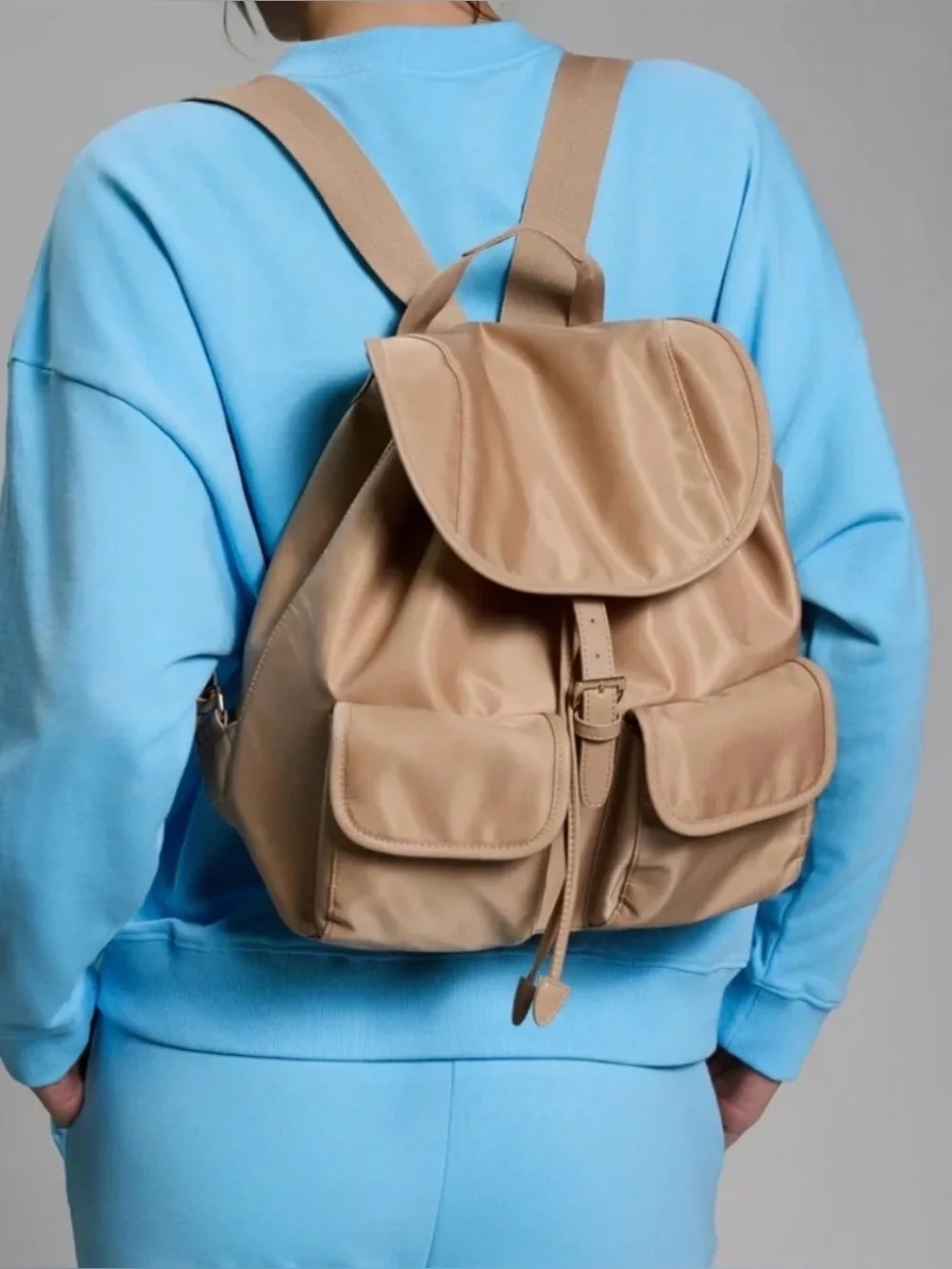 Year of Ours x FFF Tan Backpack NWT $85